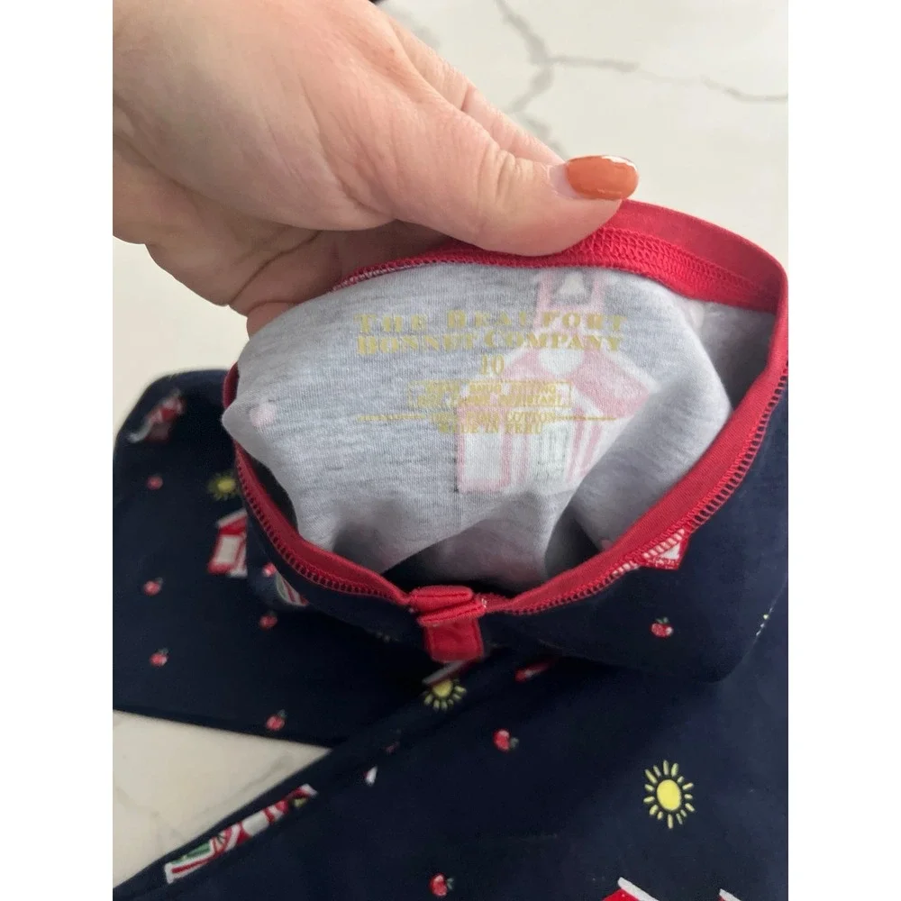 Beaufort Bonnet Company Sutton's Short Sleeve Set in the Happy Little School 10‎